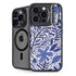 Blue Garden by Cat Coq iPhone 14 Pro Max Kickstand Case