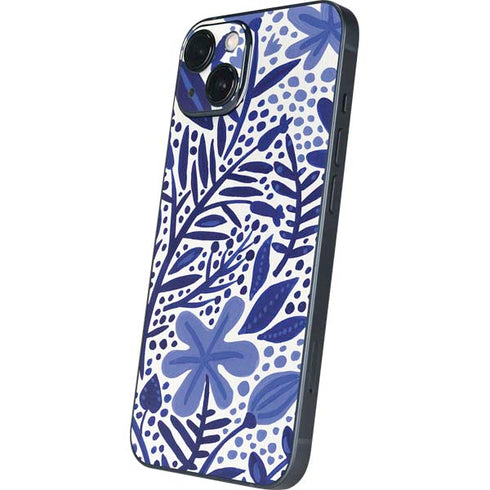 Blue Garden by Cat Coq iPhone Skins