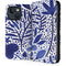 Blue Garden by Cat Coq iPhone 15 Folio Case