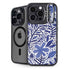 Blue Garden by Cat Coq iPhone 15 Pro Kickstand Case