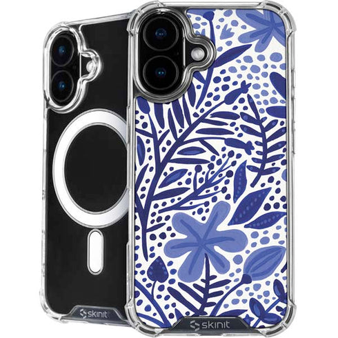 Blue Garden by Cat Coq iPhone 16 MagSafe Case