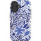 Blue Garden by Cat Coq iPhone 16 Plus Impact Case