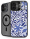 Blue Garden by Cat Coq iPhone 16 Plus Kickstand Case