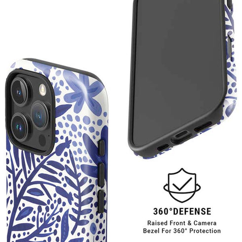Blue Garden by Cat Coq iPhone 16 Pro Magsafe Impact Case