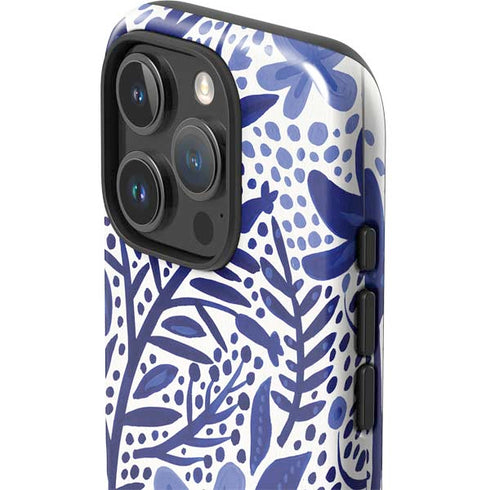 Blue Garden by Cat Coq iPhone 16 Pro Max Impact Case