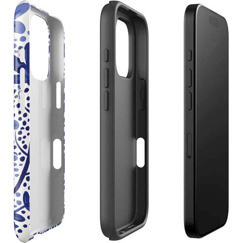 Blue Garden by Cat Coq iPhone 16 Pro Max Impact Case