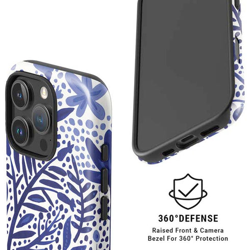 Blue Garden by Cat Coq iPhone 16 Pro Max Magsafe Impact Case