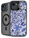 Blue Garden by Cat Coq iPhone 16e Kickstand Case