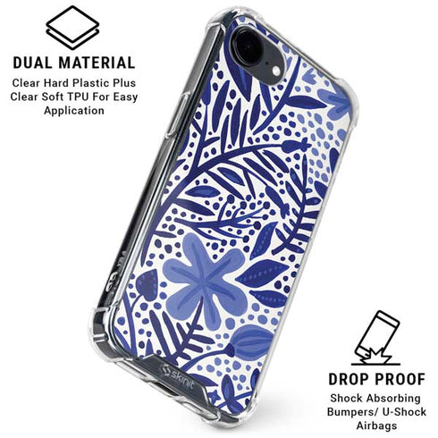 Blue Garden by Cat Coq iPhone 16e Clear Case