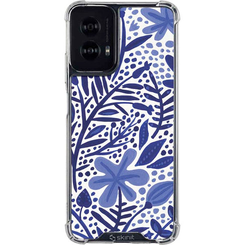Blue Garden by Cat Coq Moto G Power 5G (2024) Clear Case