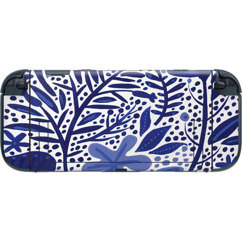 Blue Garden by Cat Coq Nintendo Switch 2 (2025) with Joy-Con Skin