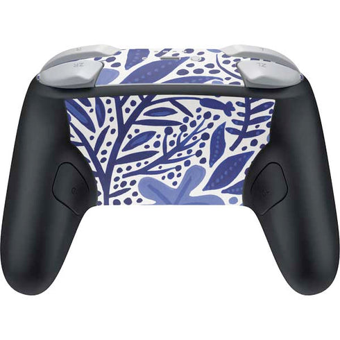 Blue Garden by Cat Coq Nintendo Switch 2 (2025) Pro Controller Skin