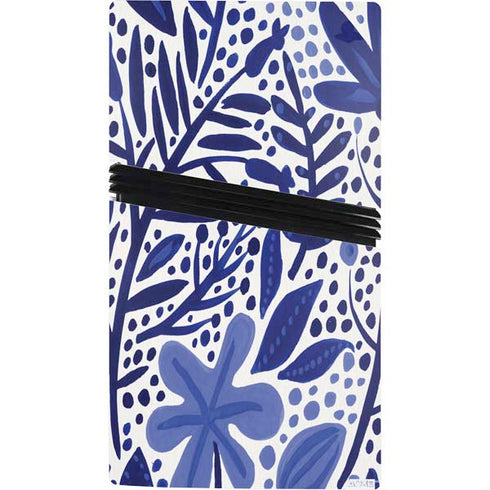 Blue Garden by Cat Coq PS5 Pro Console Skin