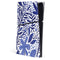 Blue Garden by Cat Coq PS5 Slim Digital Edition Console Skin