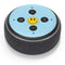 Blue Happy Face Amazon Echo Dot Skin