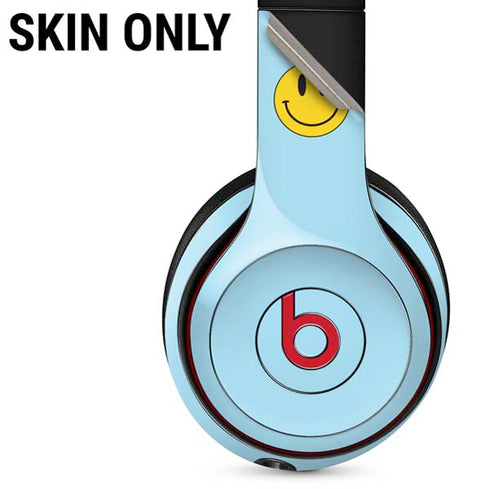 Blue Happy Face Beats Solo 3 Wireless Skin