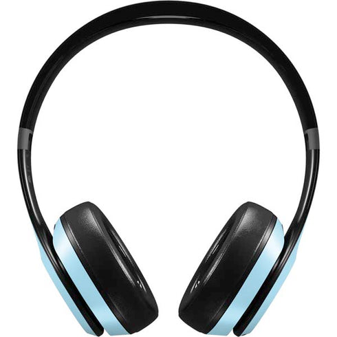 Blue Happy Face Beats Solo 4 Wireless Headphones Skin