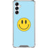 Blue Happy Face Gabb Phone 4 Clear Case