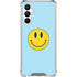 Blue Happy Face Galaxy A16 5G Clear Case