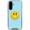 Blue Happy Face Galaxy A36 5G Clear Case