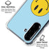Blue Happy Face Galaxy A36 5G Clear Case