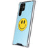 Blue Happy Face Galaxy S23 Ultra Clear Case