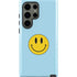 Blue Happy Face Galaxy S23 Ultra Pro Case