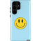 Blue Happy Face Galaxy Cases