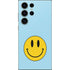 Blue Happy Face Galaxy S25 Ultra Skin