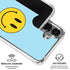 Blue Happy Face Galaxy S26 Plus Clear Case
