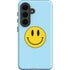 Blue Happy Face Galaxy S26 Plus Impact Case