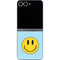Blue Happy Face Galaxy Z Flip6 Skin