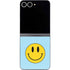 Blue Happy Face Galaxy Z Flip6 Skin