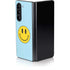 Blue Happy Face Galaxy Z Fold5 5G Skin