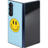 Blue Happy Face Galaxy Z Fold6 Skin