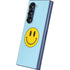 Blue Happy Face Galaxy Z Fold6 Skin