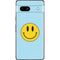 Blue Happy Face Google Pixel 7a Skin