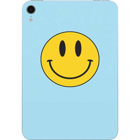 Blue Happy Face Apple iPad Mini Skin