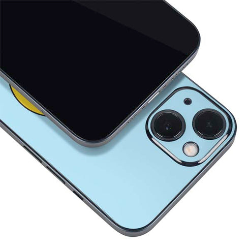 Blue Happy Face iPhone Skins