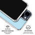 Blue Happy Face iPhone 15 Clear Case