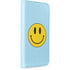 Blue Happy Face iPhone 15 Plus Folio Case
