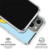 Blue Happy Face iPhone 16 Pro Max Clear Case