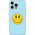 Blue Happy Face iPhone 16 Pro Max Skin