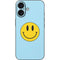 Blue Happy Face iPhone 16 Skin