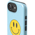 Blue Happy Face iPhone 16e Impact Case