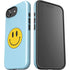 Blue Happy Face iPhone 16e Impact Case