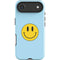 Blue Happy Face iPhone 17 Air Impact Case