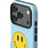 Blue Happy Face iPhone 17 Pro Impact Case