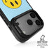 Blue Happy Face iPhone 17 Pro Kickstand Case