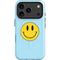 Blue Happy Face iPhone 17 Pro Magsafe Impact Case